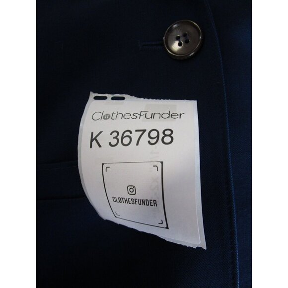 VINTAGE Pendleton Blaze 8 Pure Wool Jacket Coat 1 Button USA 90s - Picture 10 of 10